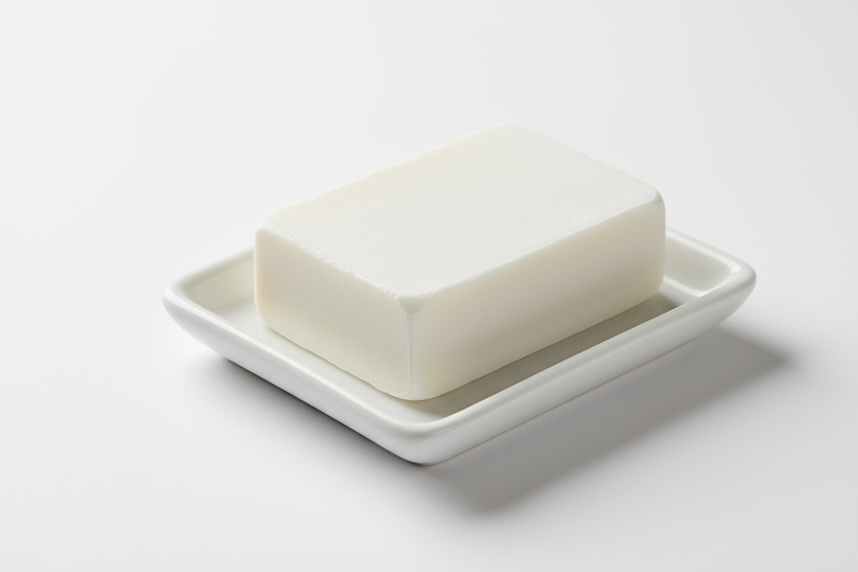 pure castile soap pure white